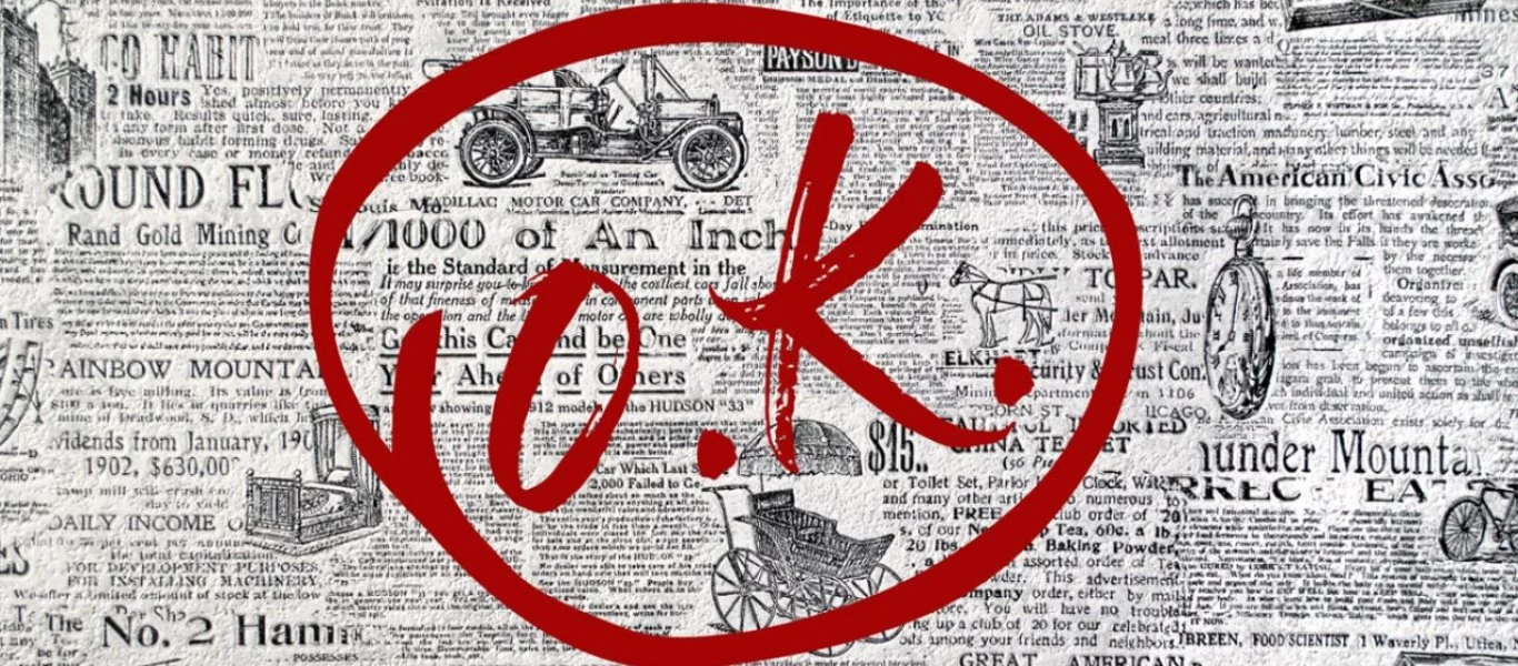 Από που προέρχεται η λέξη «οκ»;